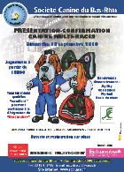 Pr�sentation / Confirmations toutes races le 12 Septembre � Illkirch (67) Cliquez pour plus d'informations