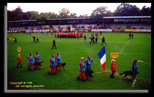 Equipe de France...1998 (Meppen/Germany)